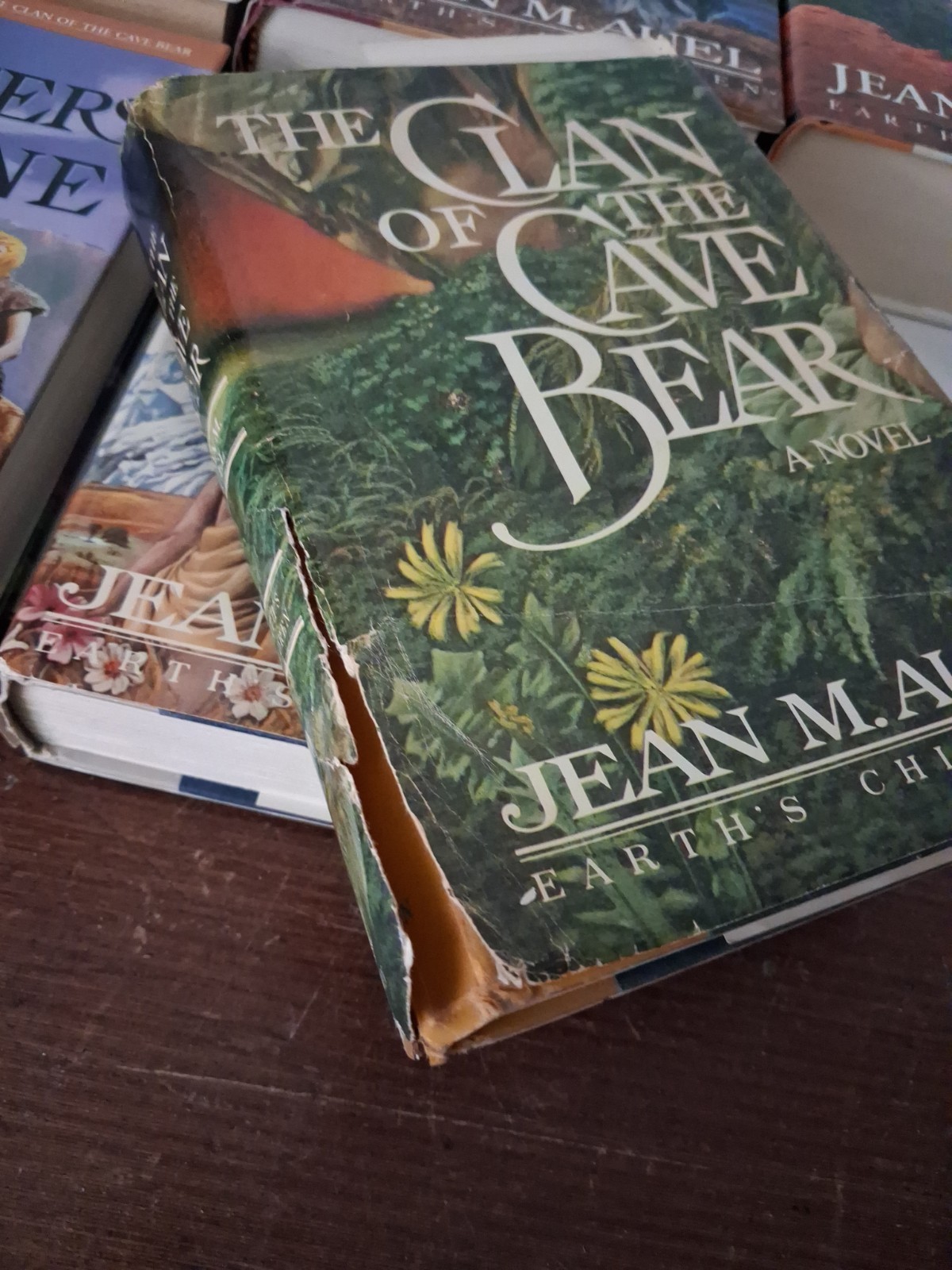 Lot 6 Earth’s Children Series The Clan of the Cave Bear Jean Auel Complete HC