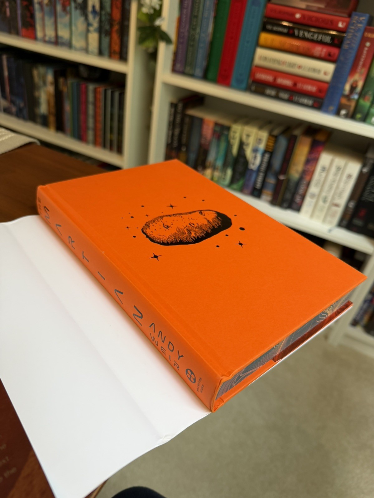 SIGNED Andy Weir The Martian Deluxe Ed AUTOGRAPHED Project Hail Mary