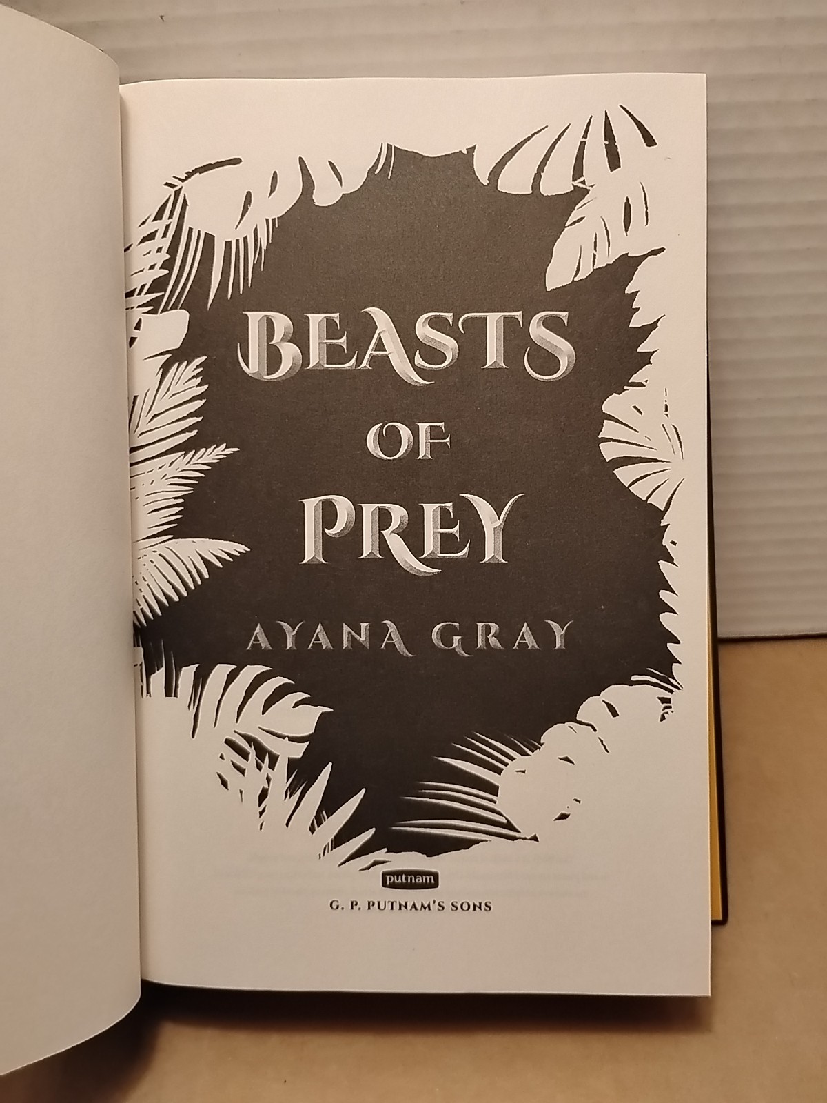 Beasts of Prey by Ayana Gray – Exclusive Barnes & Noble Edition 1st Ed 1st Print