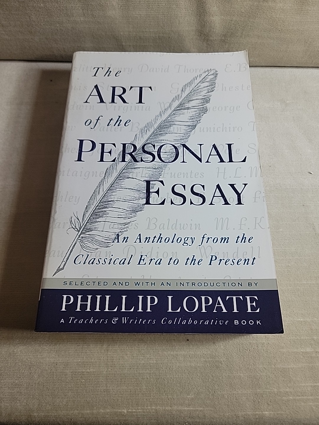 Art of the Personal Essay, The by Lopate, Phillip