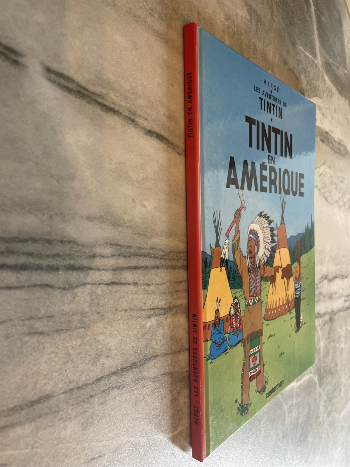 Tintin en Amerique HC Herge Francais Casterman