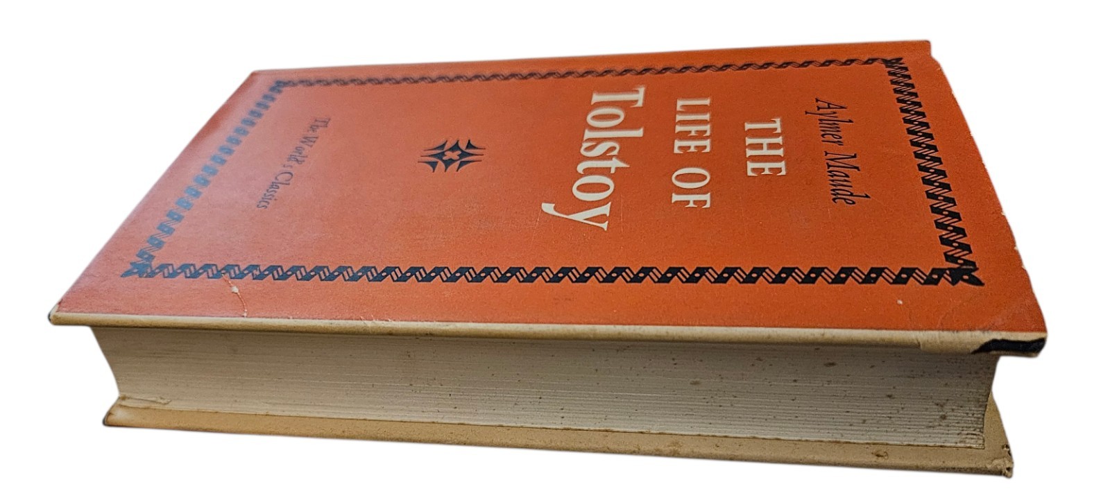 Vintage The Life of Leo Tolstoy Aylmer Maude 383 World’s Classics Oxford HC 1953