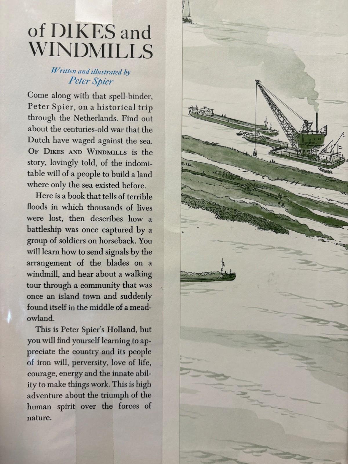Of Dikes and Windmills by Peter Spier (hc ex-library 1969 1st)