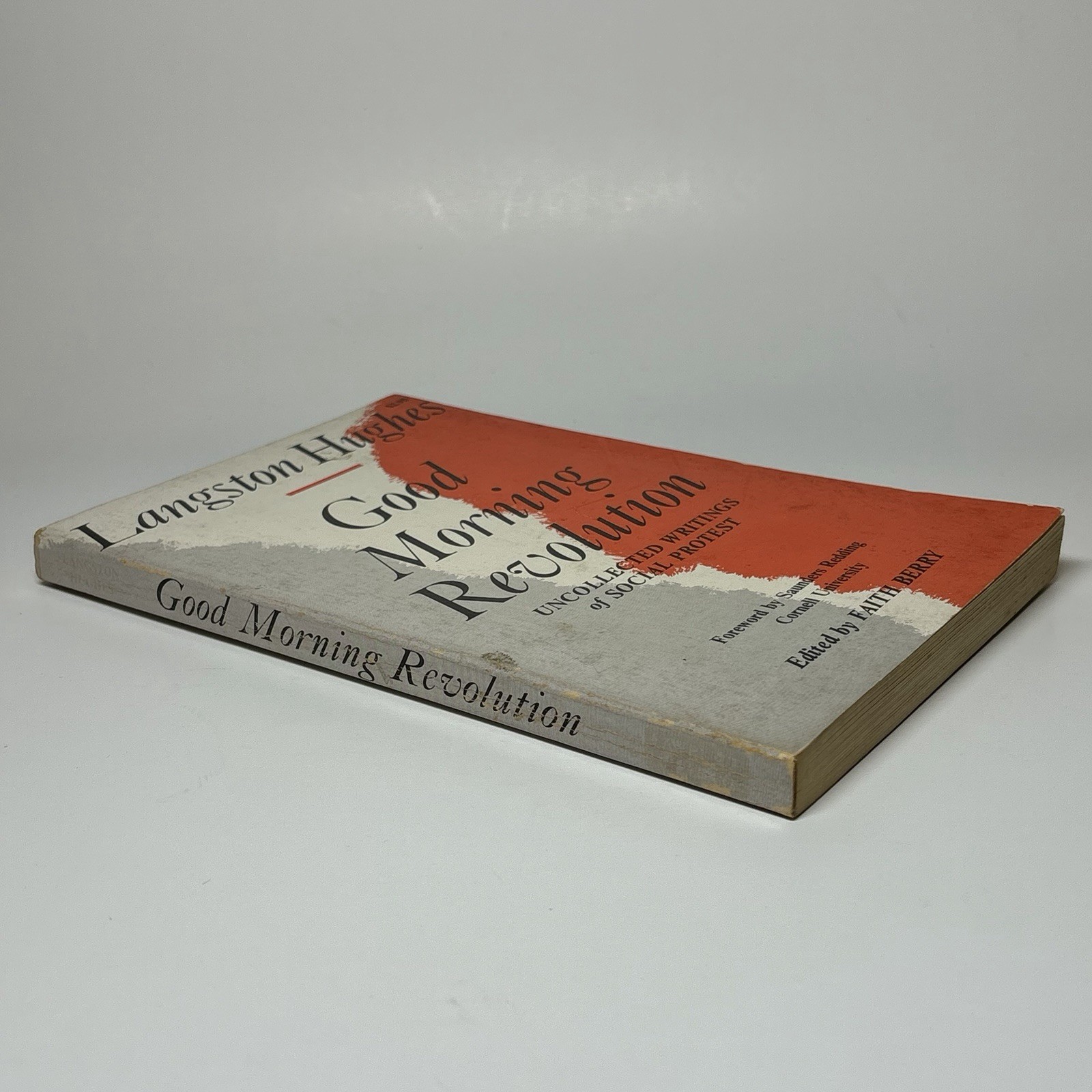 Good Morning Revolution: Social Protest Writings by Langston Hughes VTG PB 1973