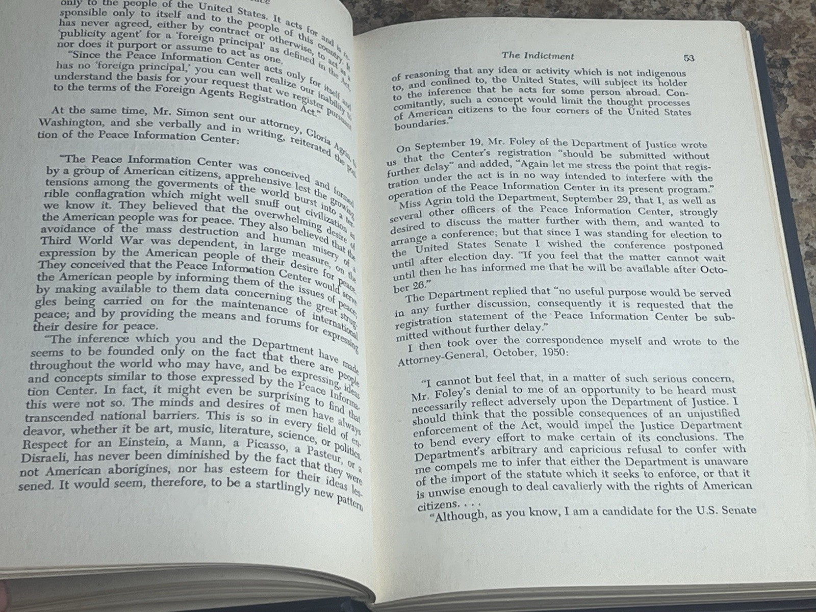 In Battle for Peace by W. E. B. Du Bois – RARE FIRST EDITION First Print HC