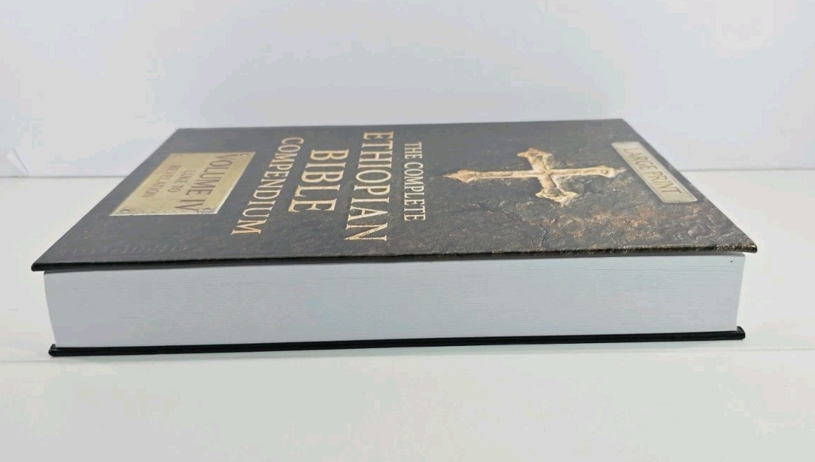 THE COMPLETE ETHIOPIAN BIBLE COMPENDIUM in Volume IV |LARGE PRINT