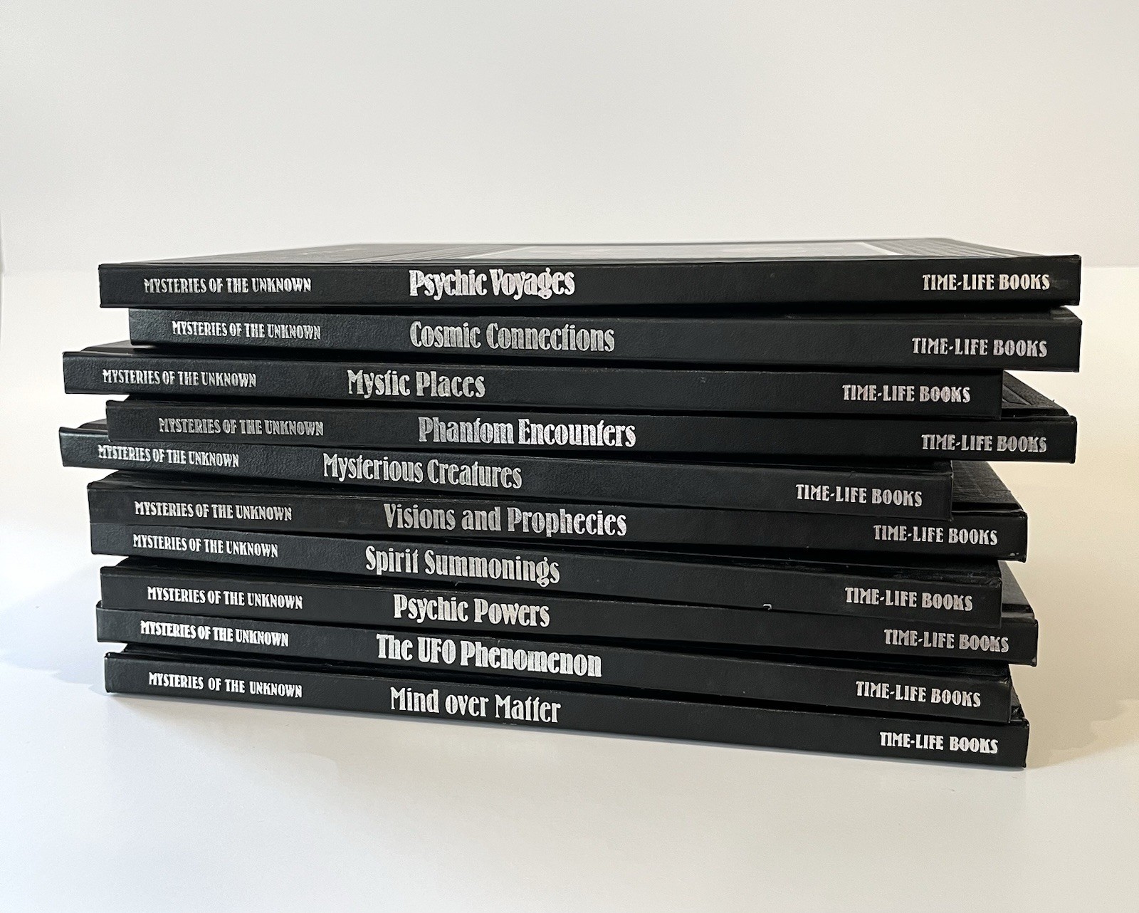 Set Of 10 Mysteries Of The Unknown Time-life Book Collection