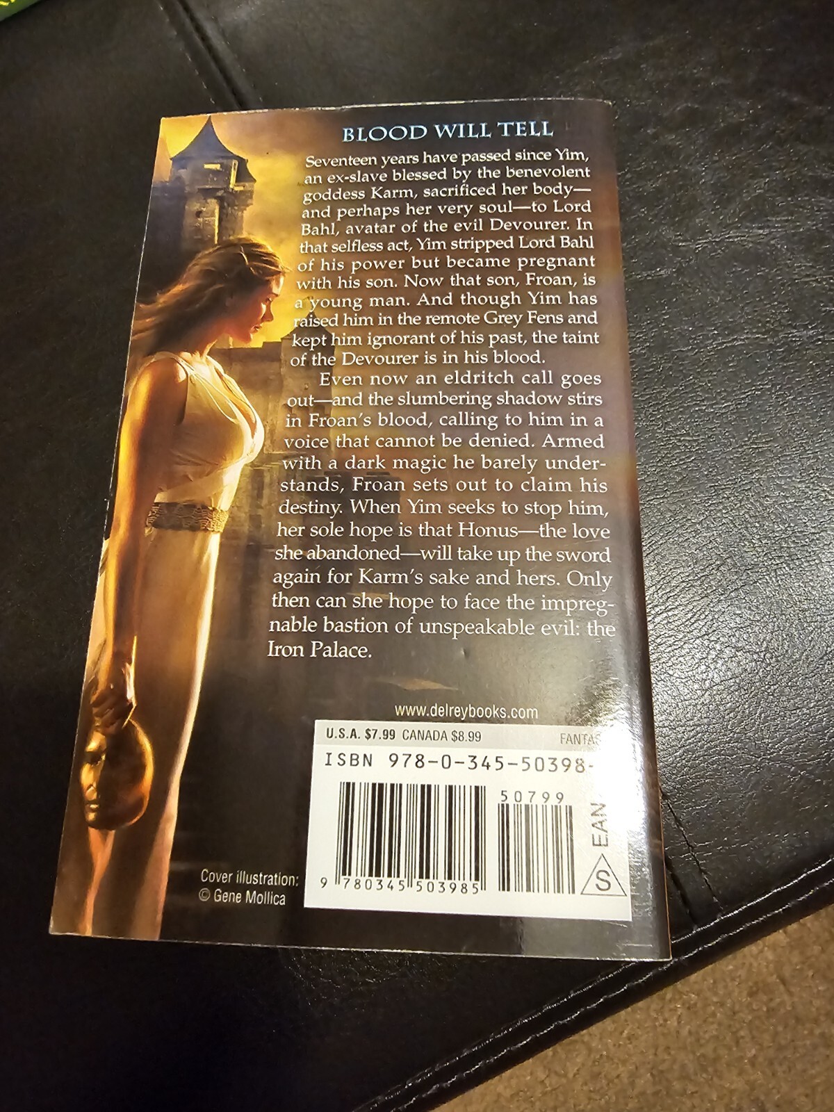 The Iron Palace The Shadowed Book # 3 Signed Paperback