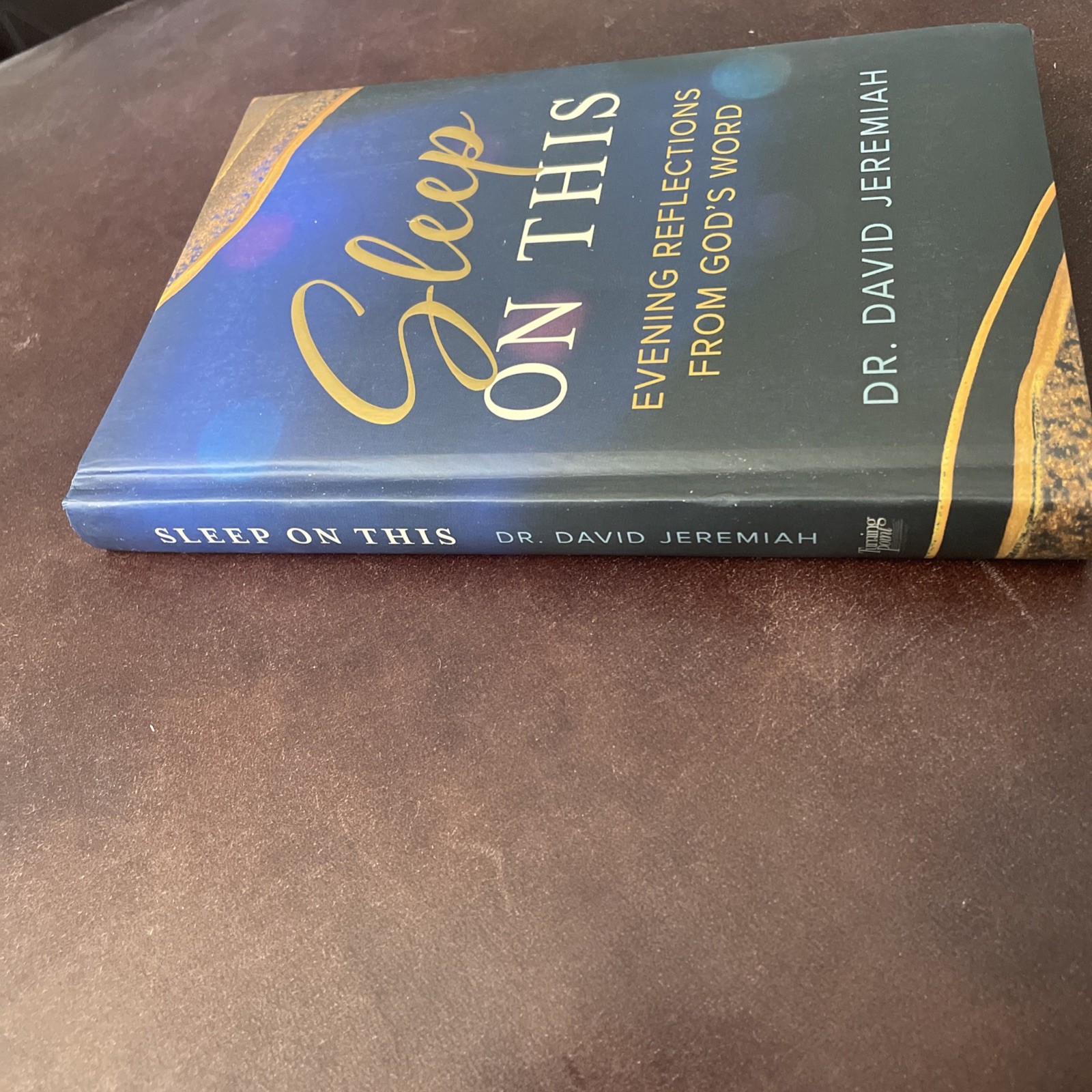 Sleep On This Dr. David Jeremiah 2023 Devotional Christian Hardcover Turning