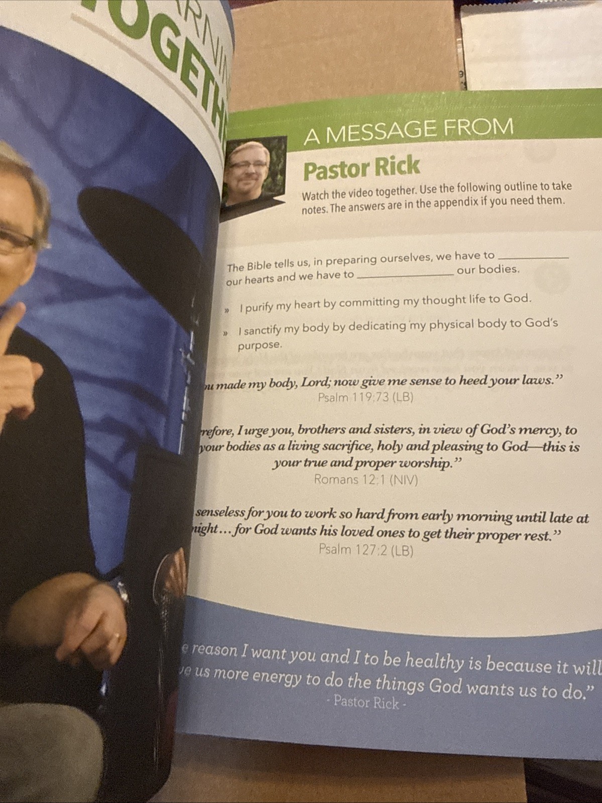 New Book The Daniel Plan Ser.: The Daniel Plan : 40 Days Rick Warren