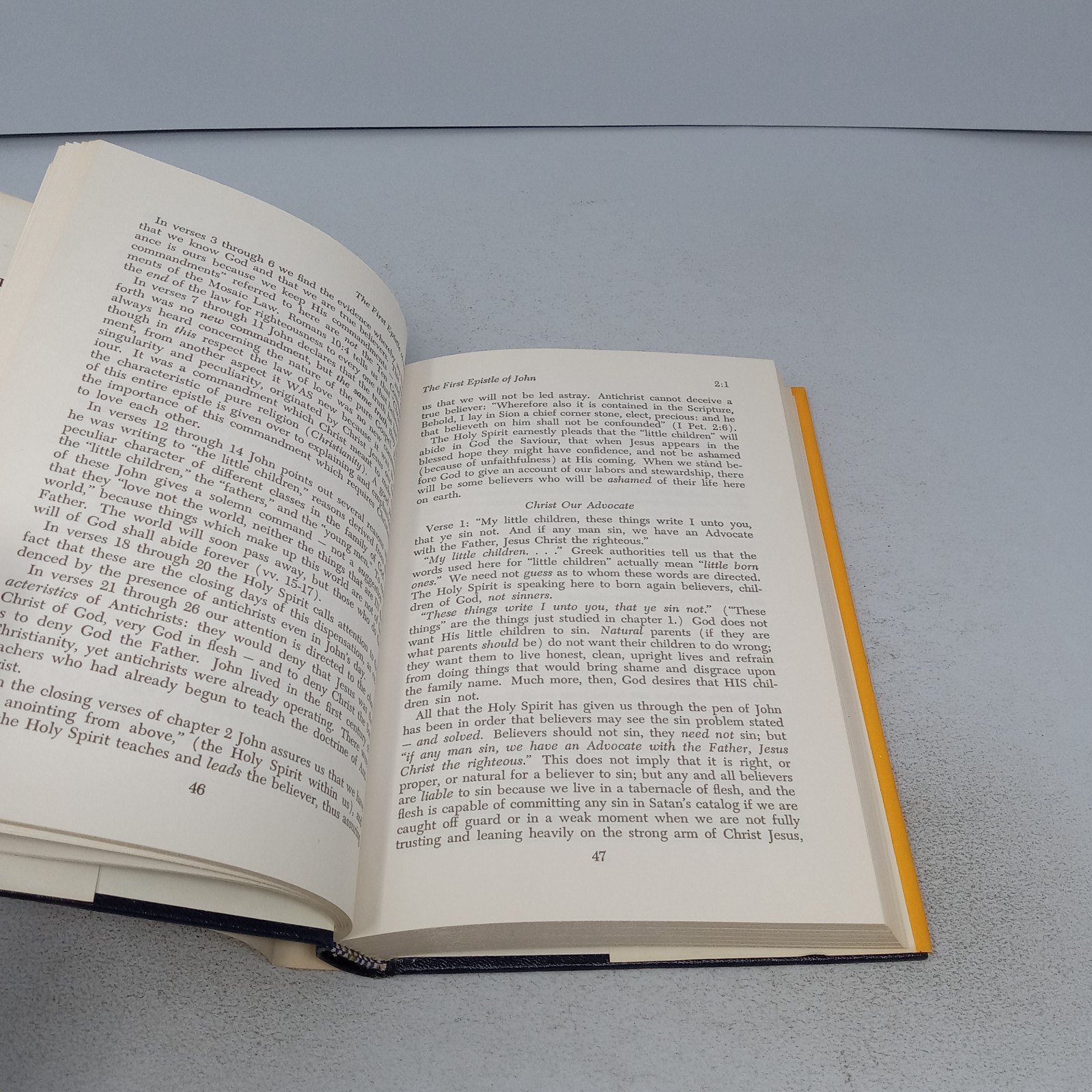 The Epistles of John: 1967 The Gospel Hour, Inc. Hardcover by Oliver B. Greene