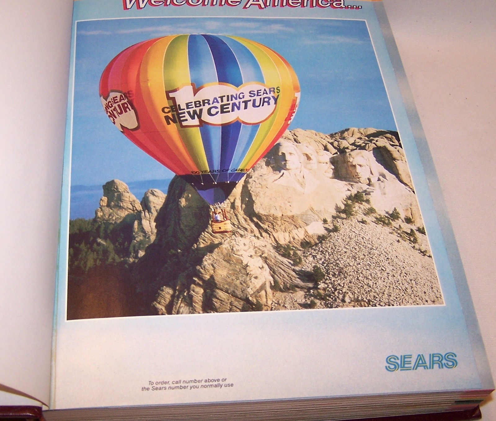Vintage Celebrating Sears New Century 1886-1986 Hardcover Illustrated