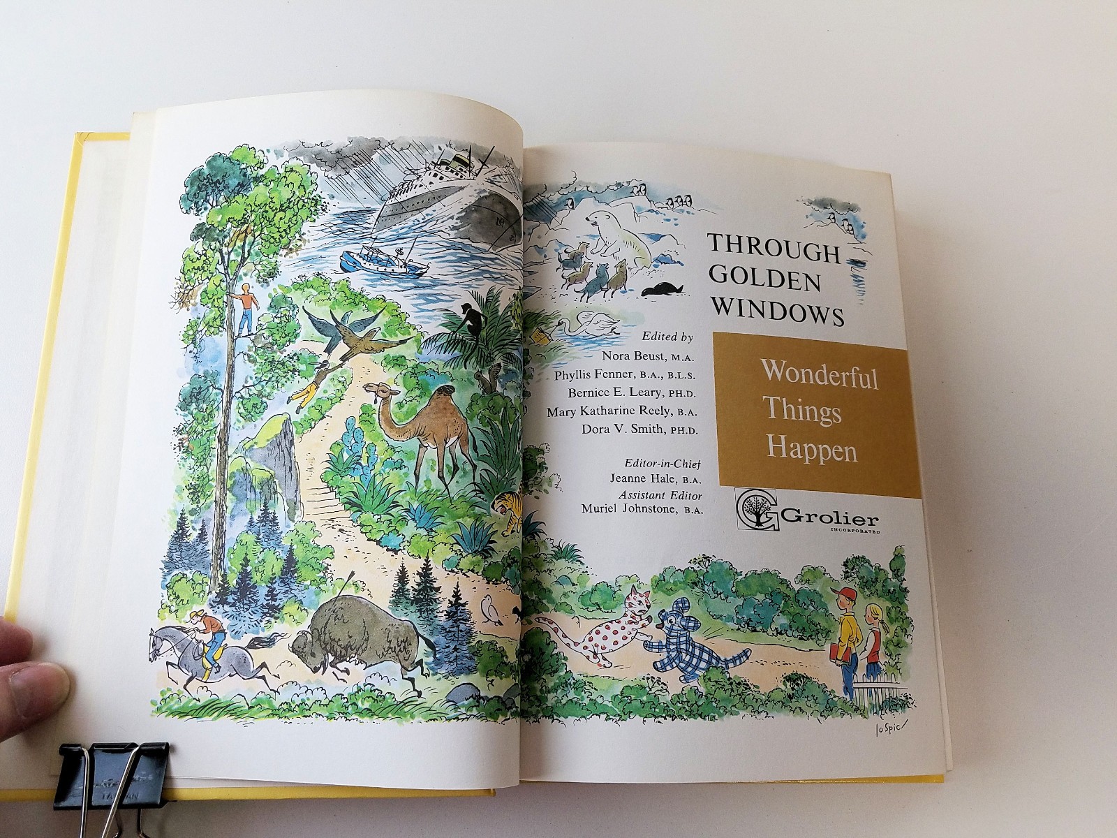 Through Golden Windows Children’s Story Books Complete Set 10 ©1958 1st Edition