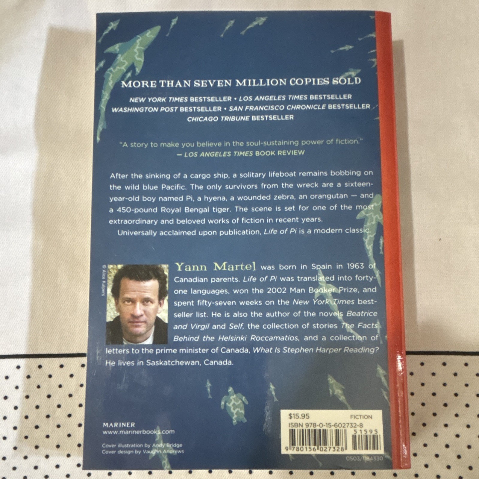Life of Pi: A Novel Yann Martel Trade Paperback 2003 HarperCollins Booker