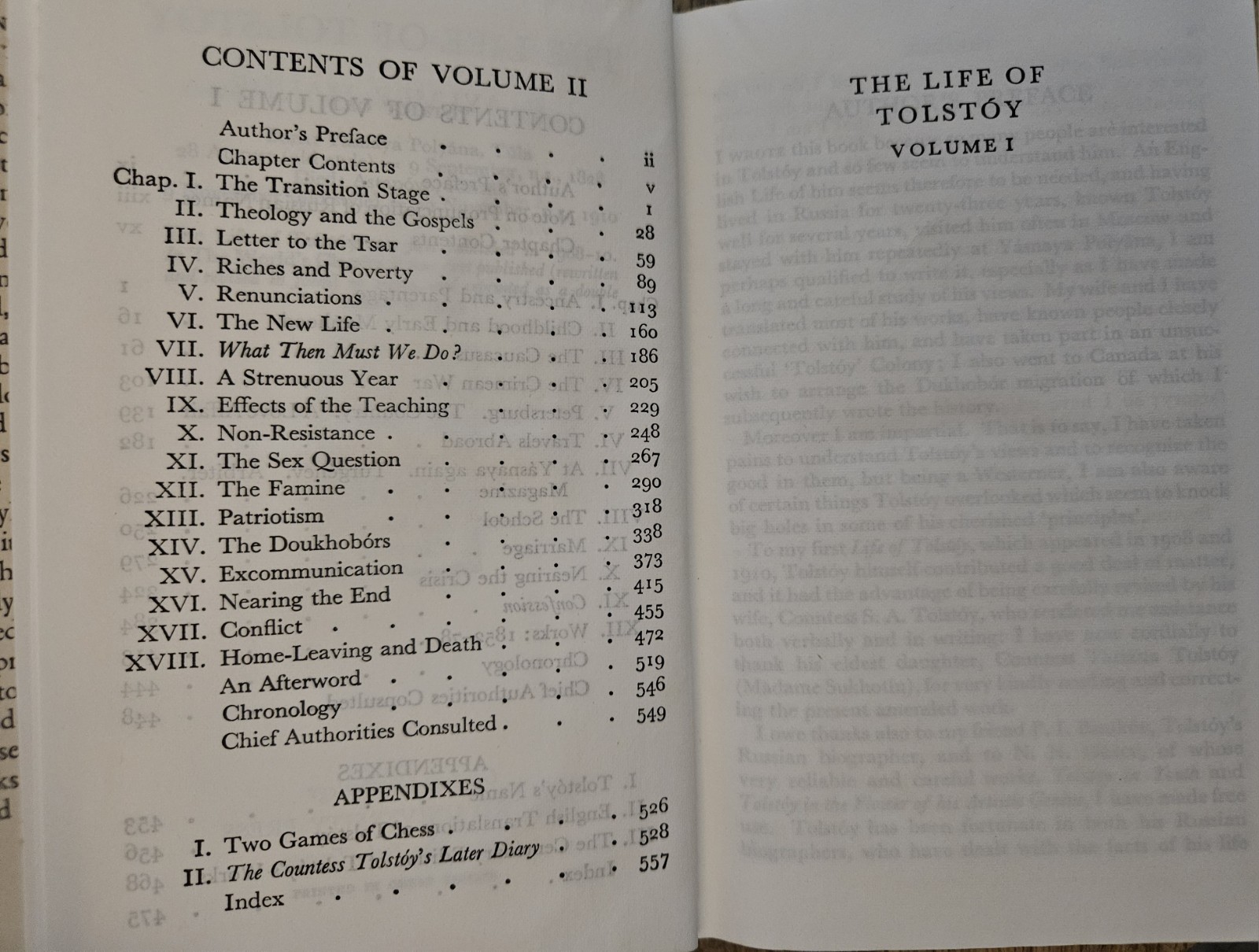 Vintage The Life of Leo Tolstoy Aylmer Maude 383 World’s Classics Oxford HC 1953