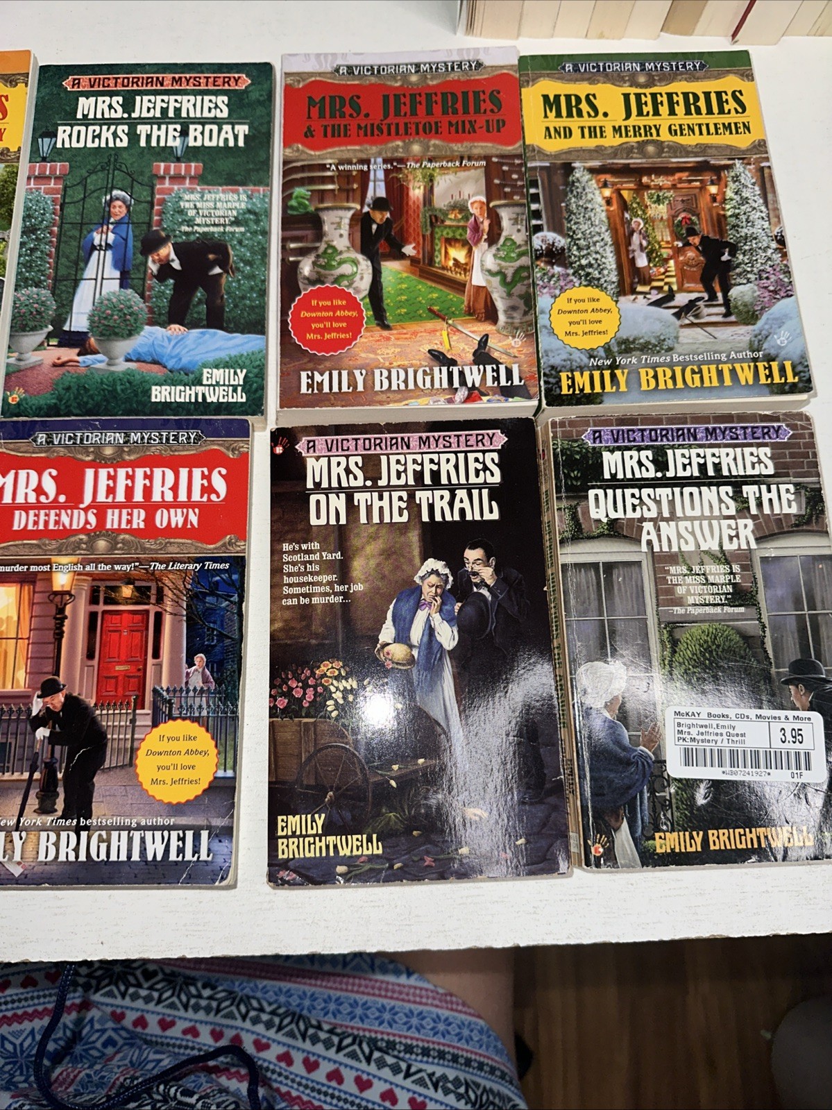 MRS. JEFFRIES Complete Set Series 1-41 by Emily Brightwell See Description.