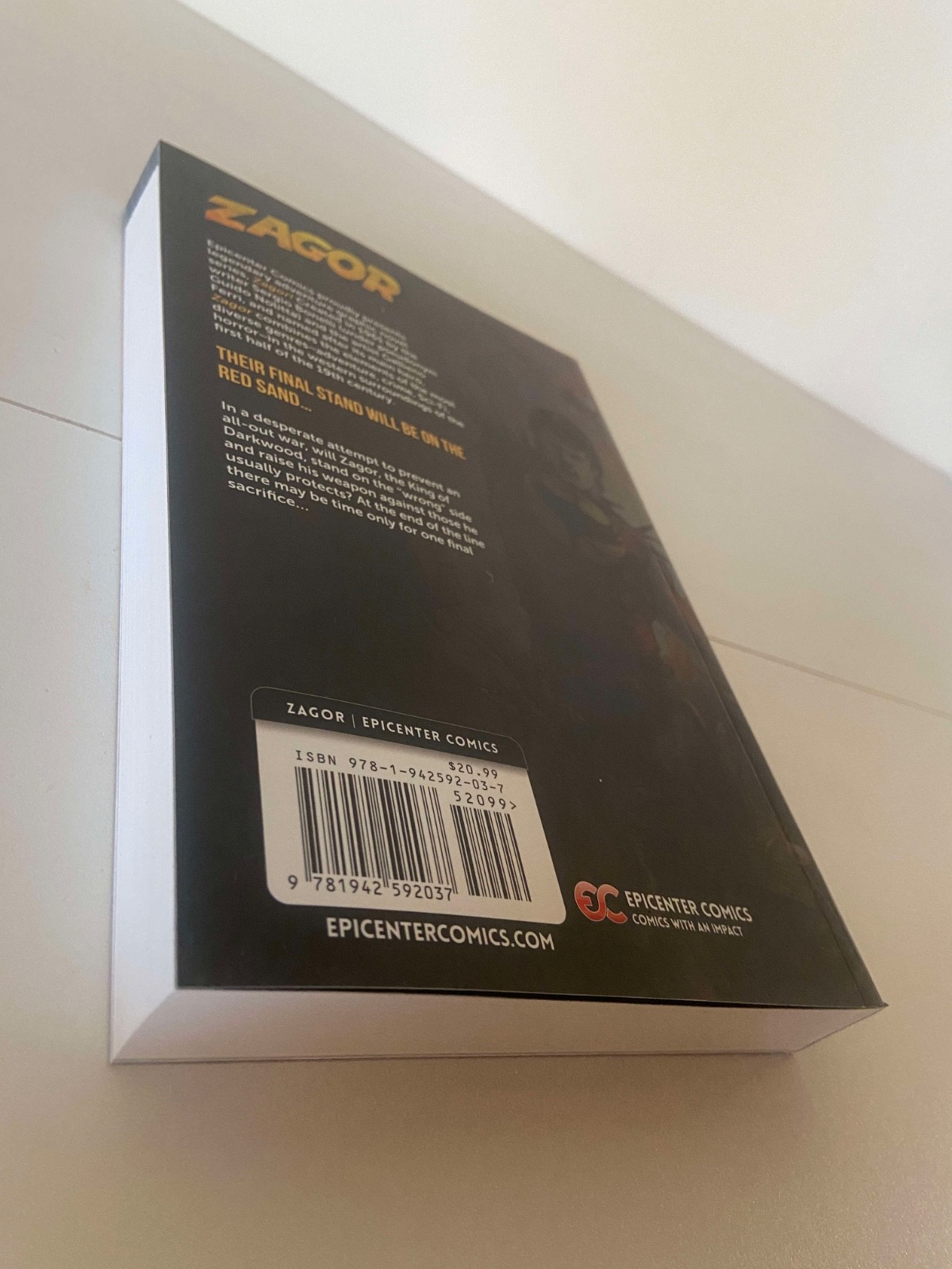 Zagor: The Red Sand (2016 Paperback), GN, Nolitta, Ferri, Rubini
