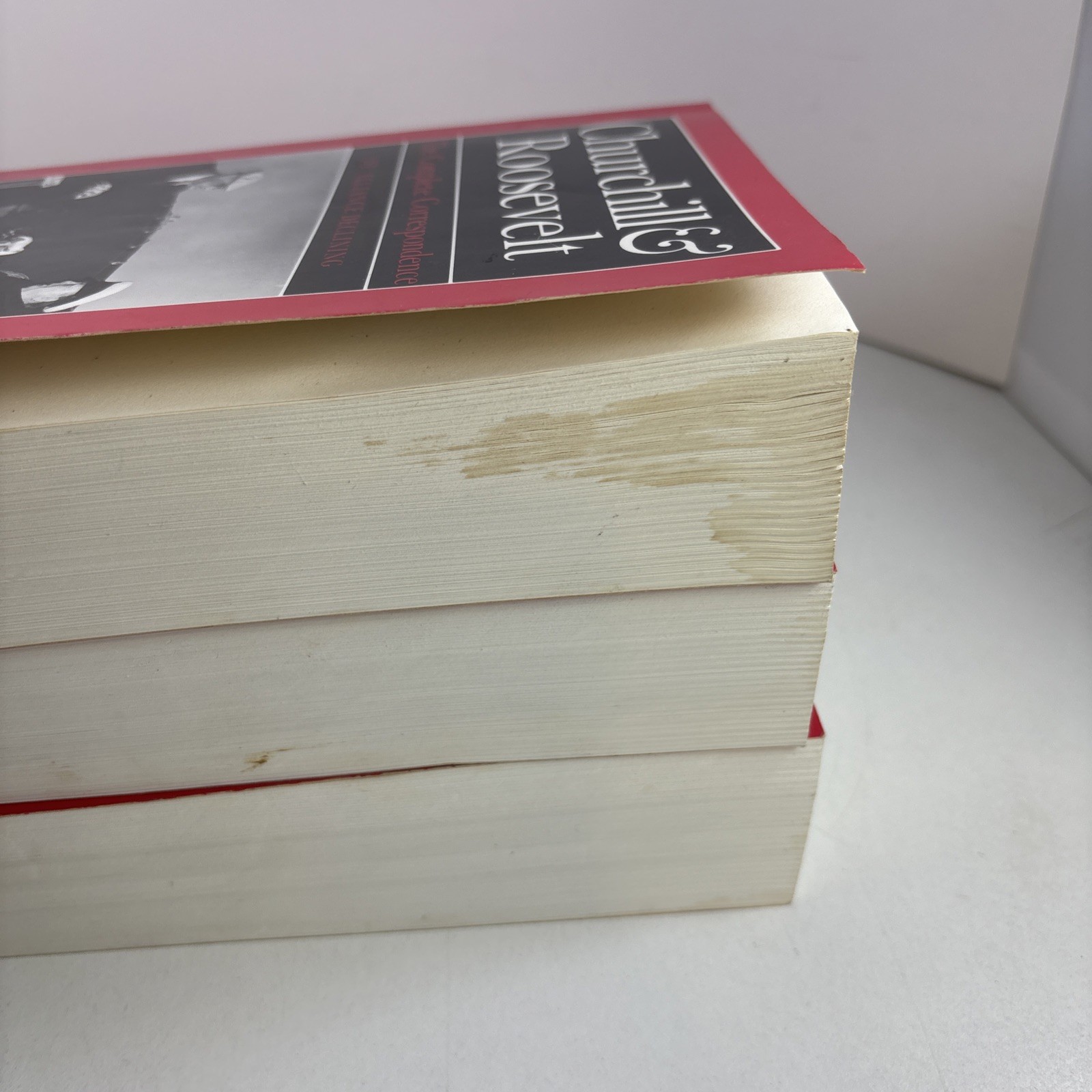 3 Volume Set Churchill & Roosevelt: The Complete Correspondence 1984 Paperback