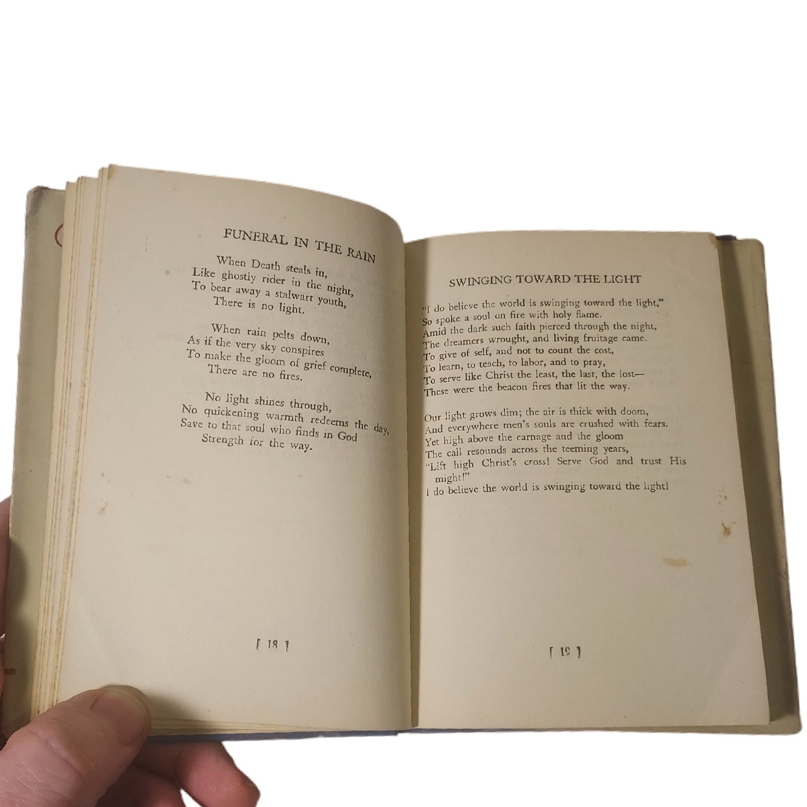 The Glory of God: Poems and Prayers for Devotional Use Book 1943 – SEE DESC