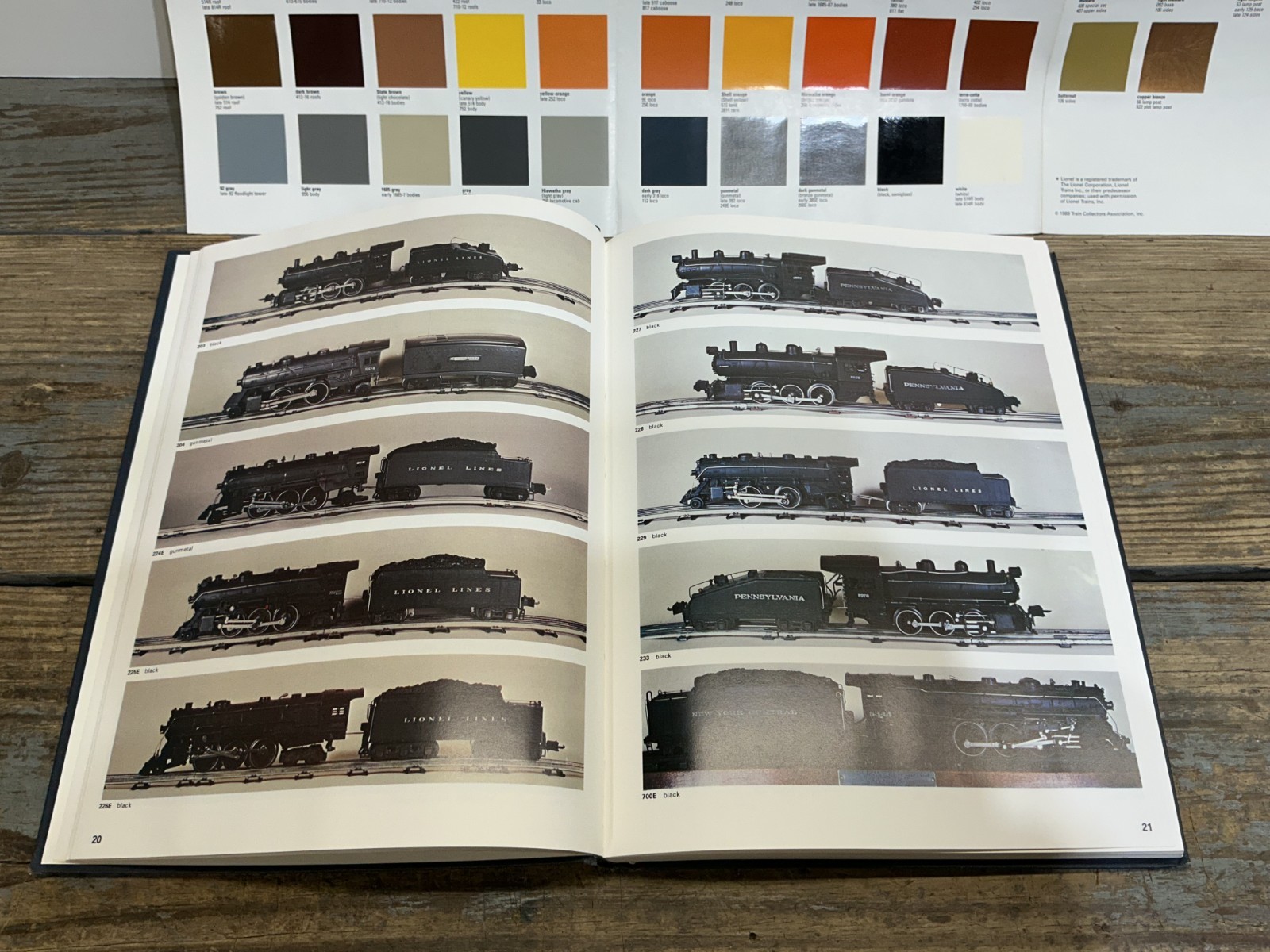 2-Lionel Trains Standard of the World 1900-1943 1st & 2nd Edition TCA Books