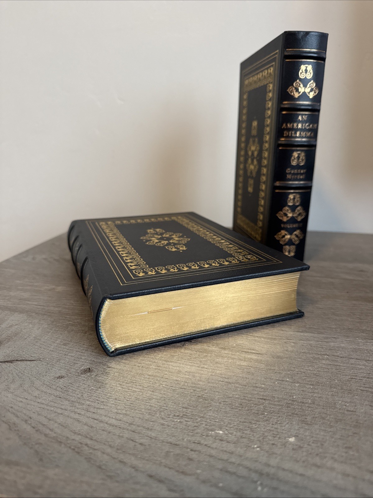 An American Dilemma Volumes 1 & 2 Gunnar Myrdal Easton Press 1993 Collector’s Ed