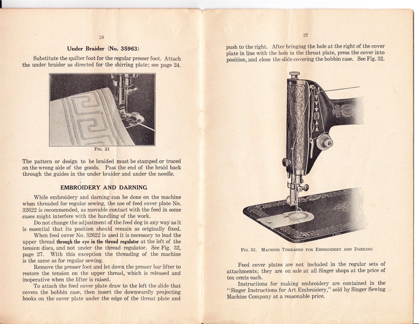 SINGER 66-1 Sewing Machine Instruction Manual – RUGGED WIRE BOUND – TOUGH JACKET