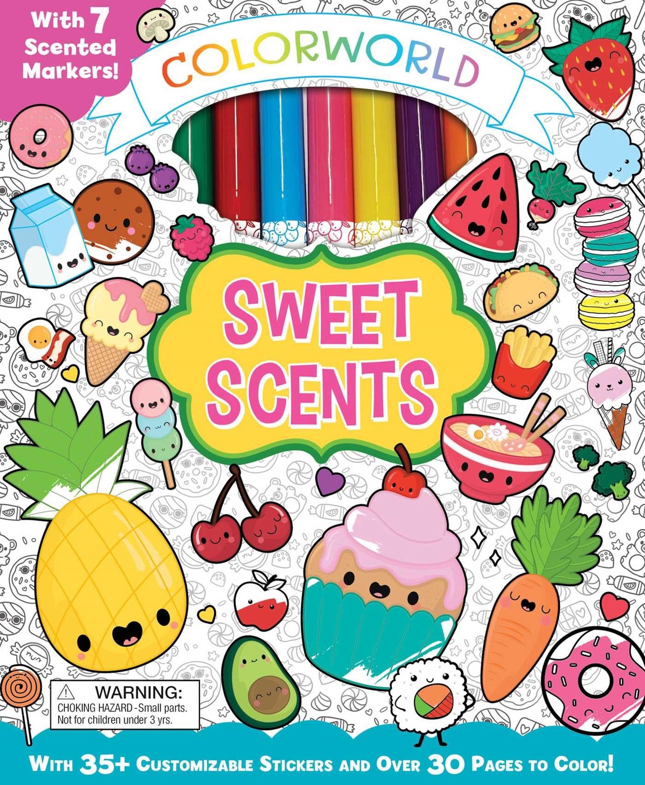 ColorWorld: Sweet Scents: With 35+ Customizable Stickers and Over 30 Pages…