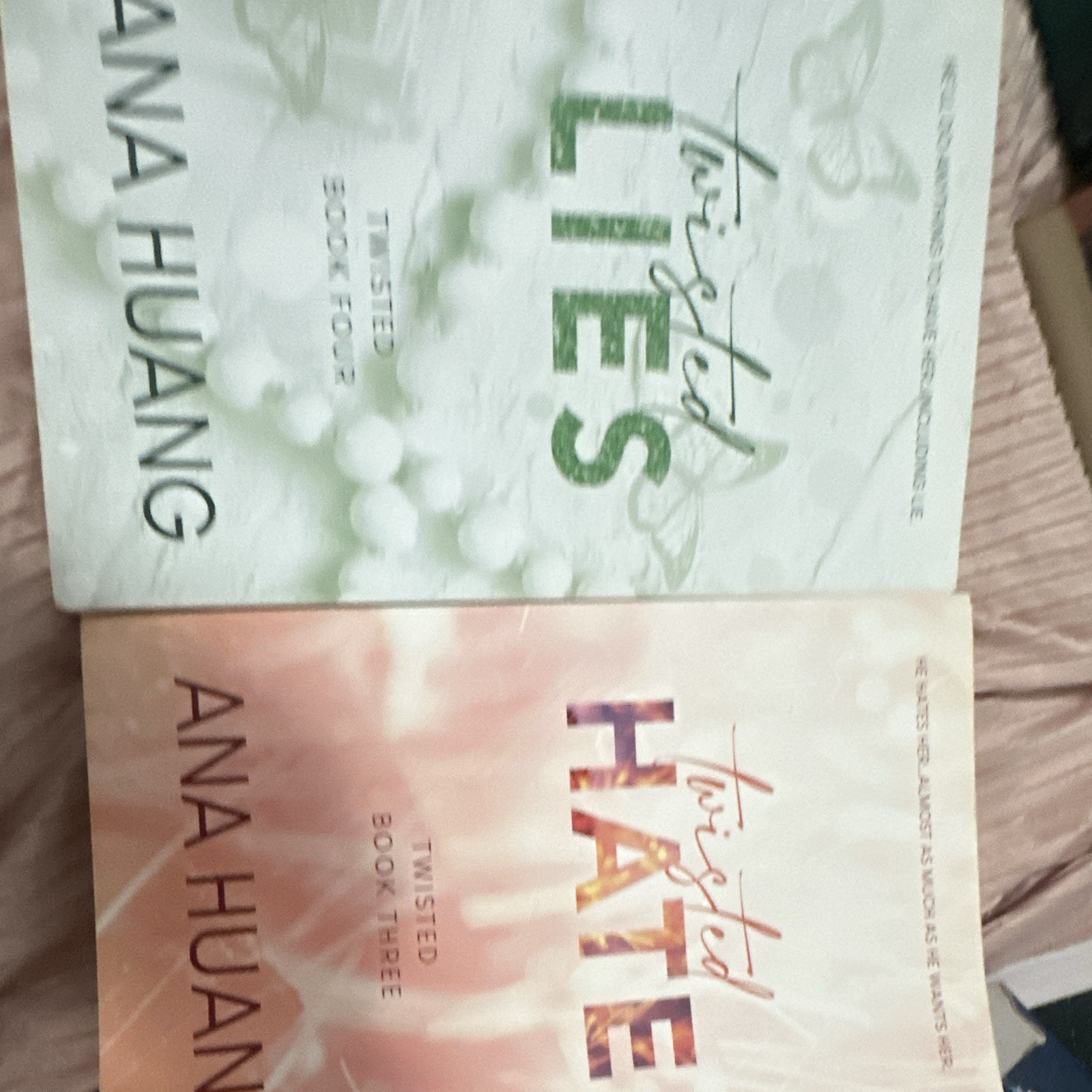 Ana Huang Twisted Series Complete 4 Book Paperback Set: Love Games Hate Lies