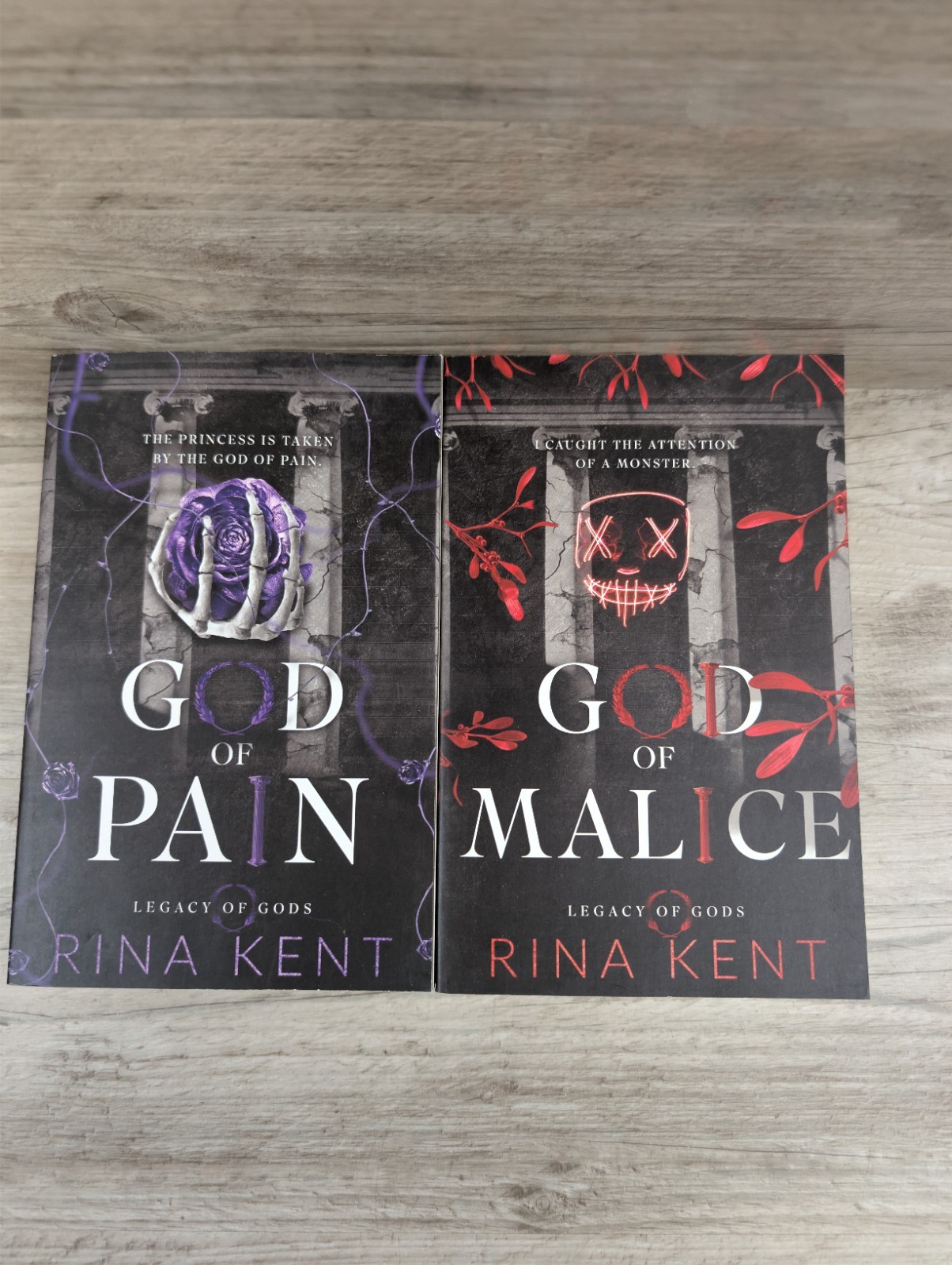 Rina Kent Legacy Of Gods Books God Of Pain God Of Malice