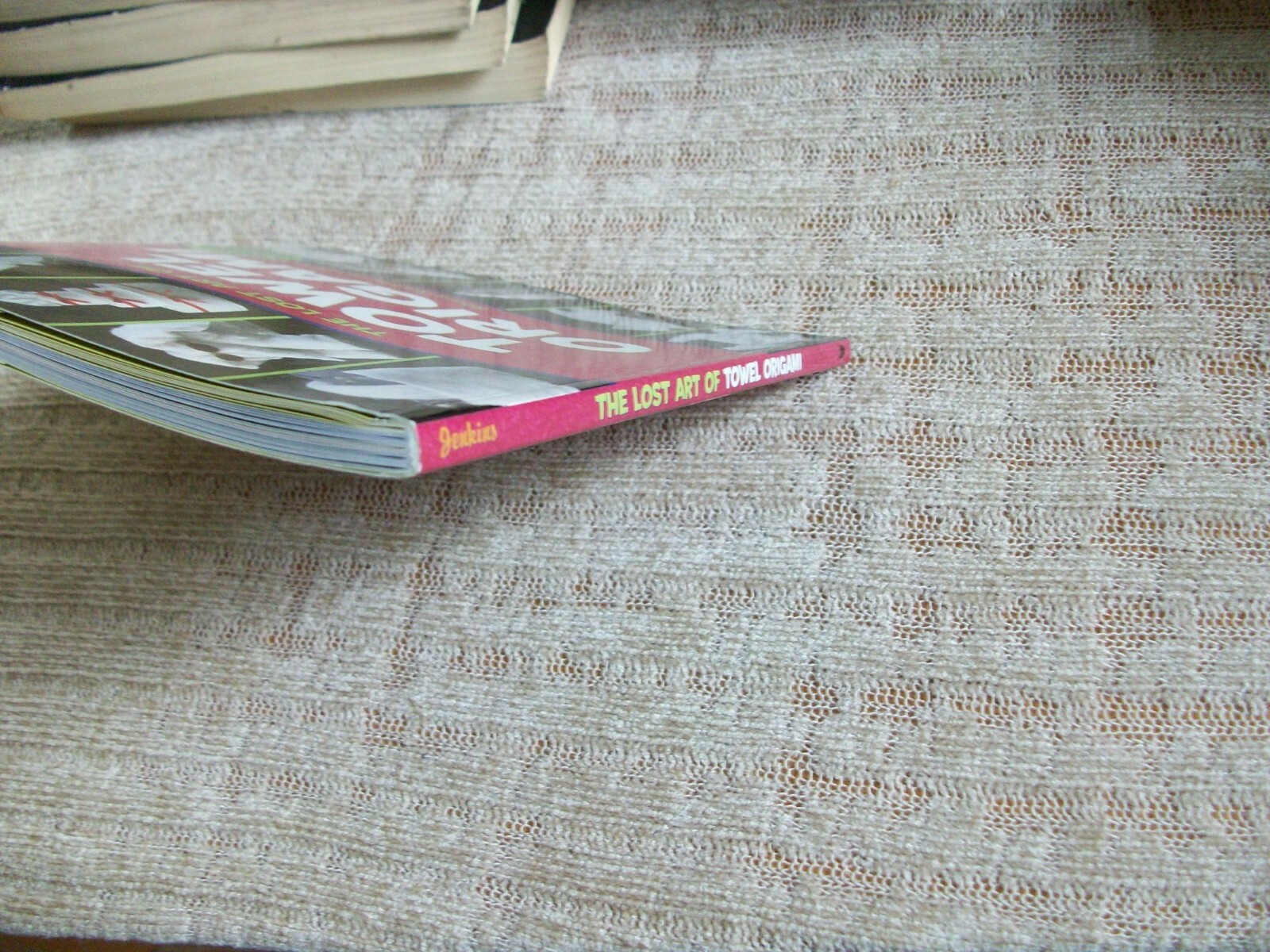 The Lost Art of Towel Origami by Alison Jenkins (2005,Ivy Press,paperback)