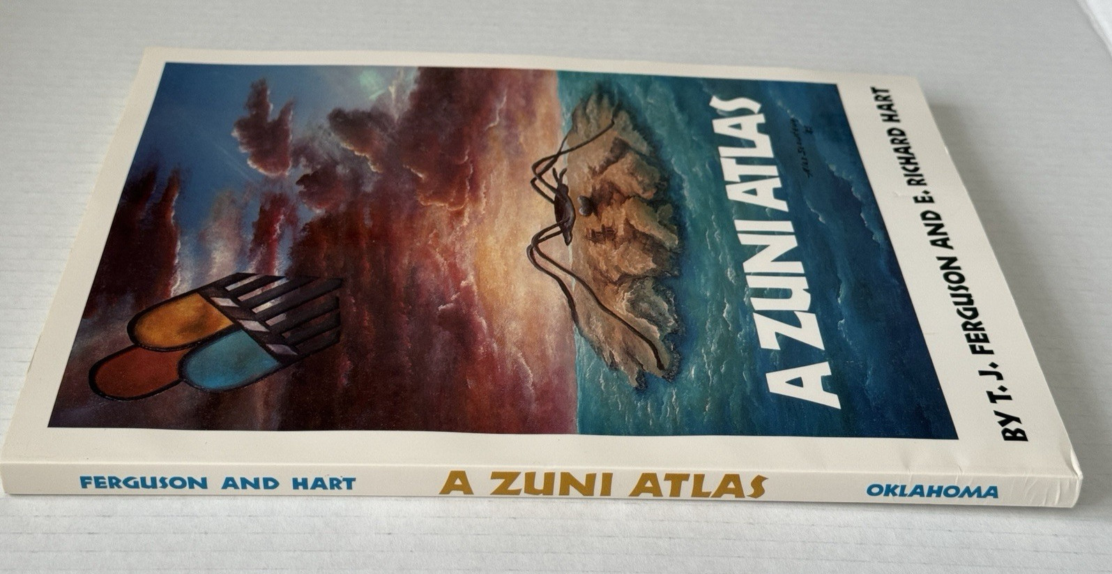 A ZUNI ATLAS by T. J. Ferguson and E. Richard Hart Soft Cover Book