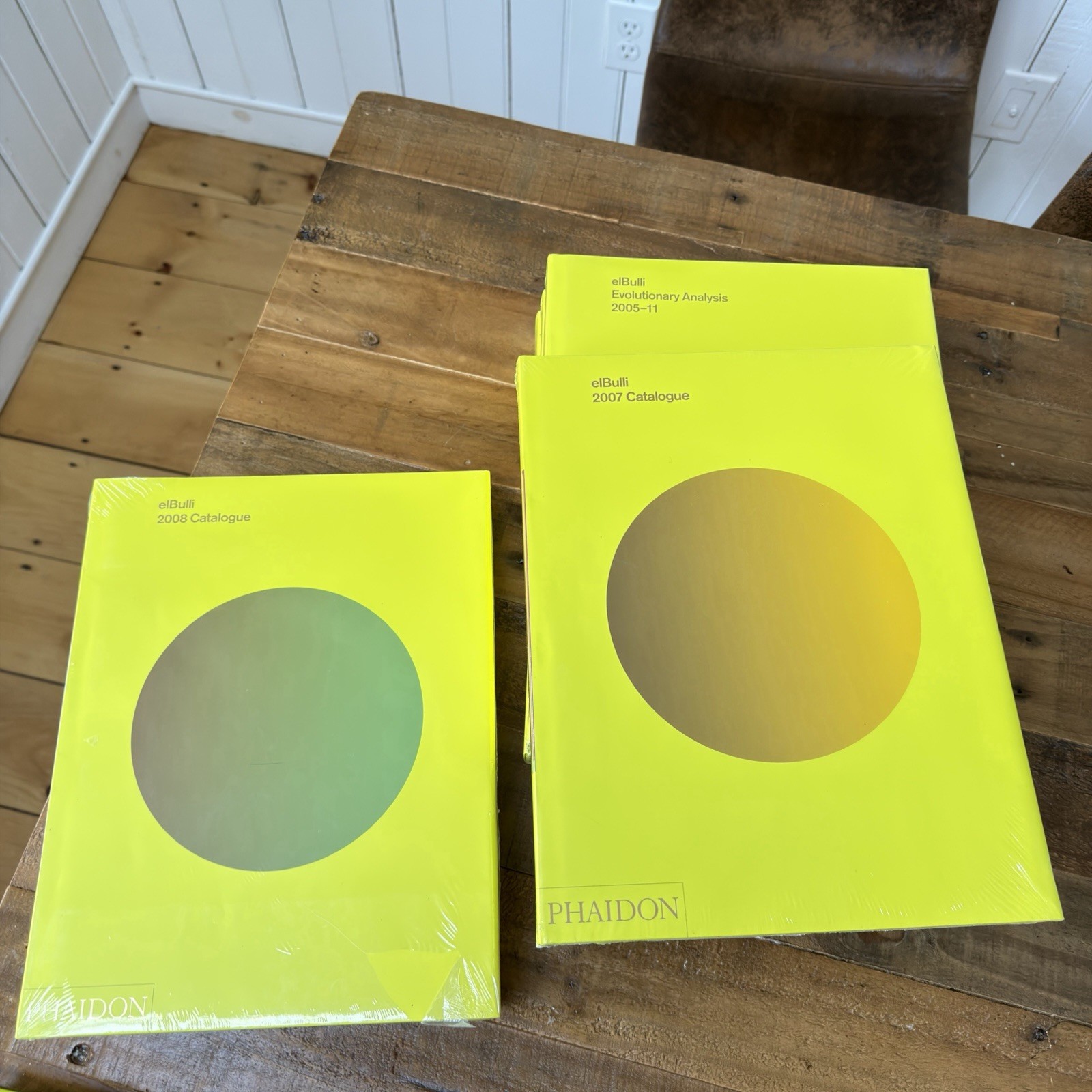 El Bulli 2005–2011 SignedComplete 7-Volume Set Ferran Adrià, 6 Sealed