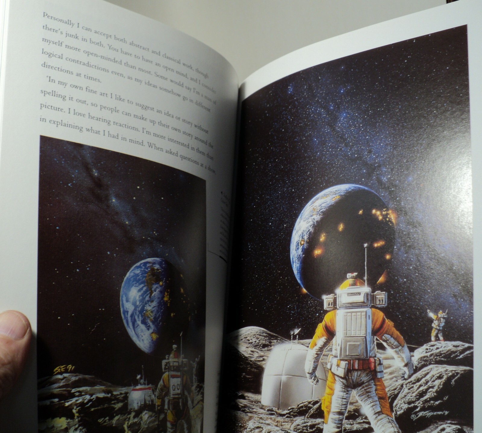 Alien Horizons – The Fantastic Art of Bob Eggleton – Paper Tiger – 1996
