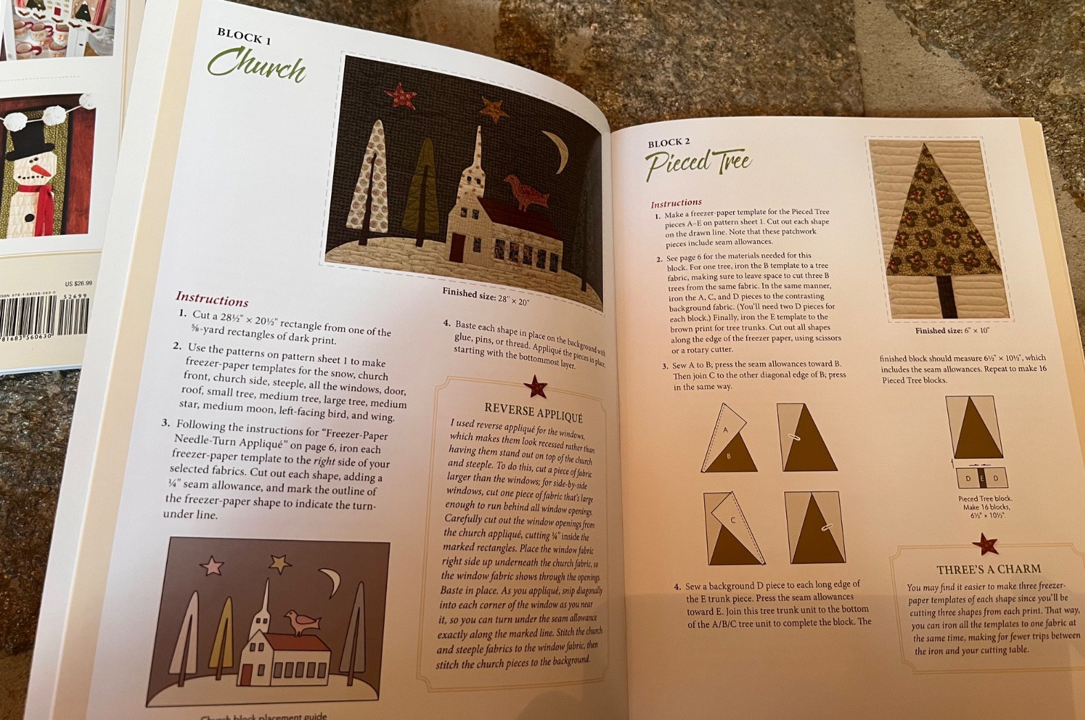 QUILT PATTERN BOOKS LOT OF 4 Brand NEW CHRISTMAS HOLIDAYS YULETIDE FARMHOUSE New