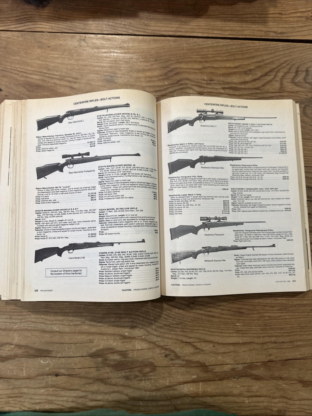 Vintage Gun Digest 1986 40th Annual Edition Ken Warner