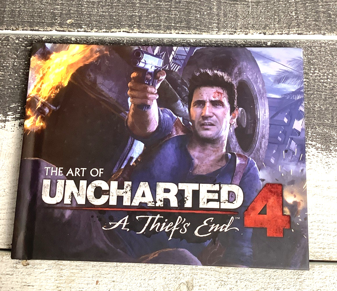 Uncharted 4: A Thief’s End ART BOOK Hardcover 48 PAGES Limited Edition PS4