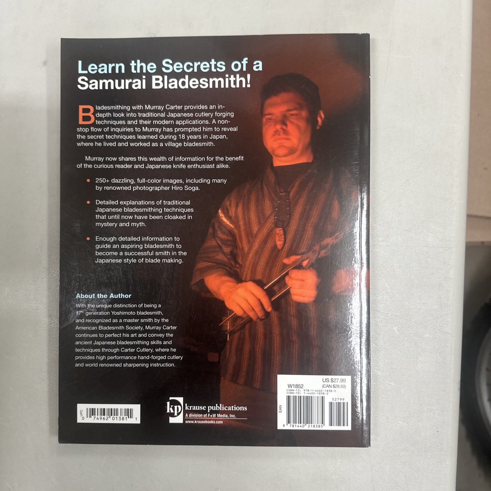 Bladesmithing with Murray Carter : Modern Application of Traditional Techniques