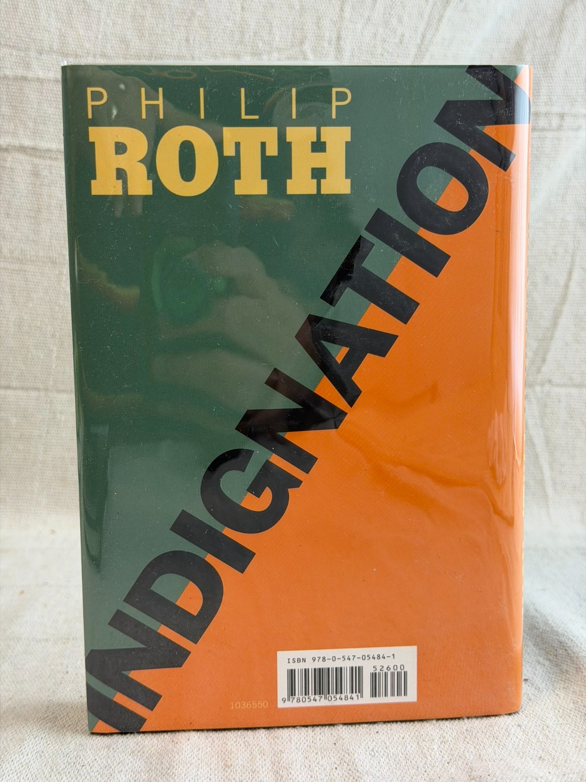 Signed Philip Roth Indignation Hardcover 1st Edition ~ Fine Condition