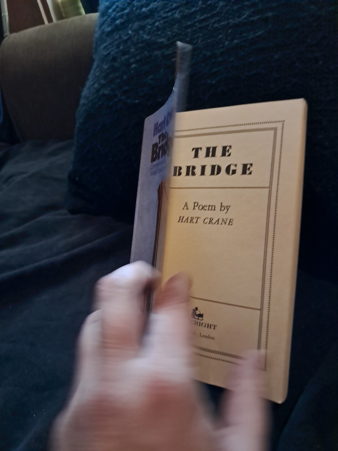 Good ‚Hart Crane’s The Bridge‘ Commentaries by W. Frank & T. Vogler – 1970 PB