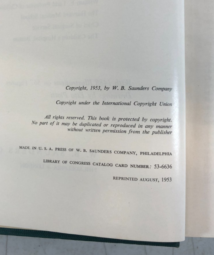 The Surgery of Infancy and Childhood, Gross, 1953, E-119