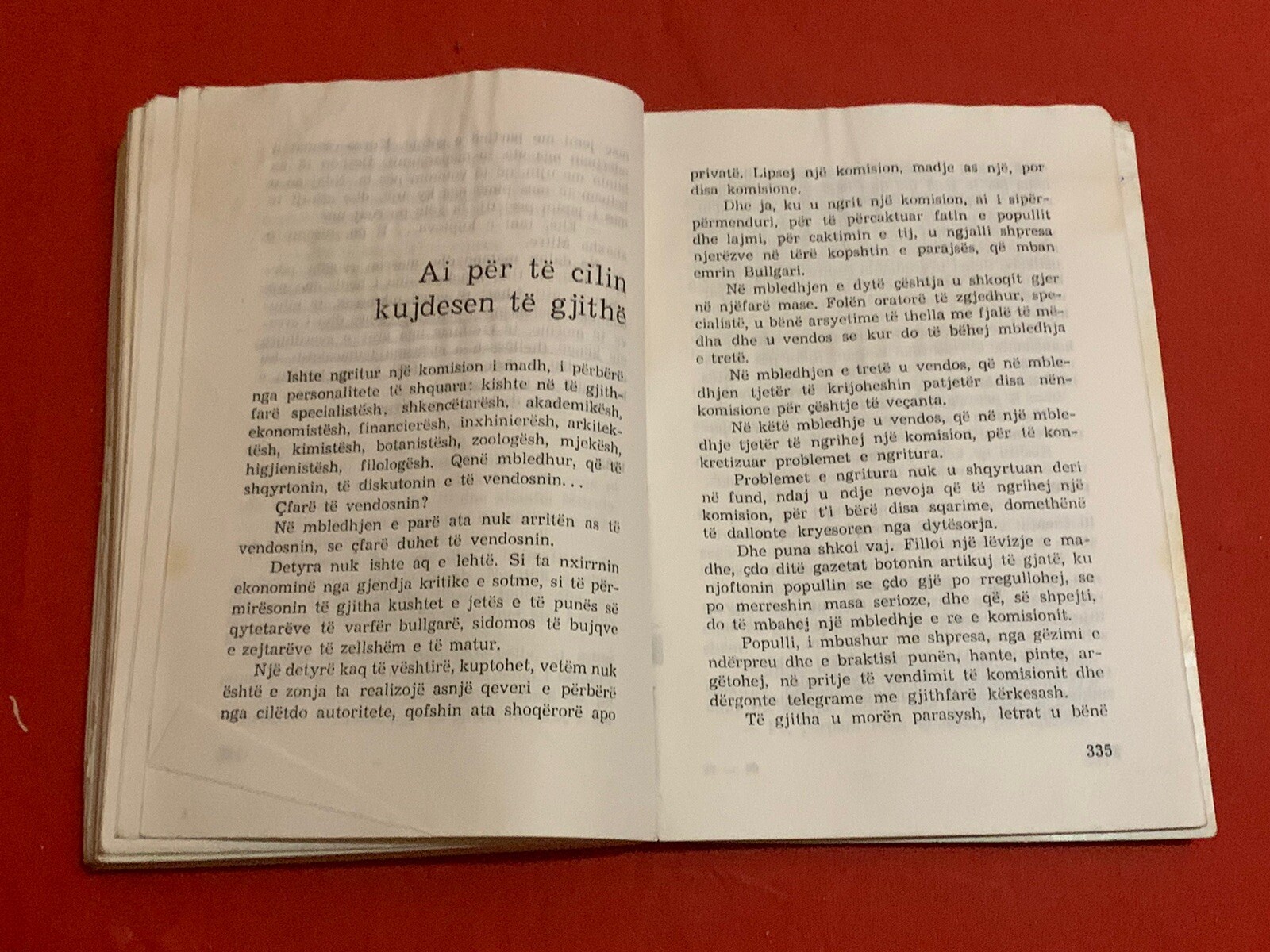 OLD ALBANIAN BOOK-TREGIME E NOVELA-ELIN PELIN-ALBANIAN LANGUAGE-366 pages