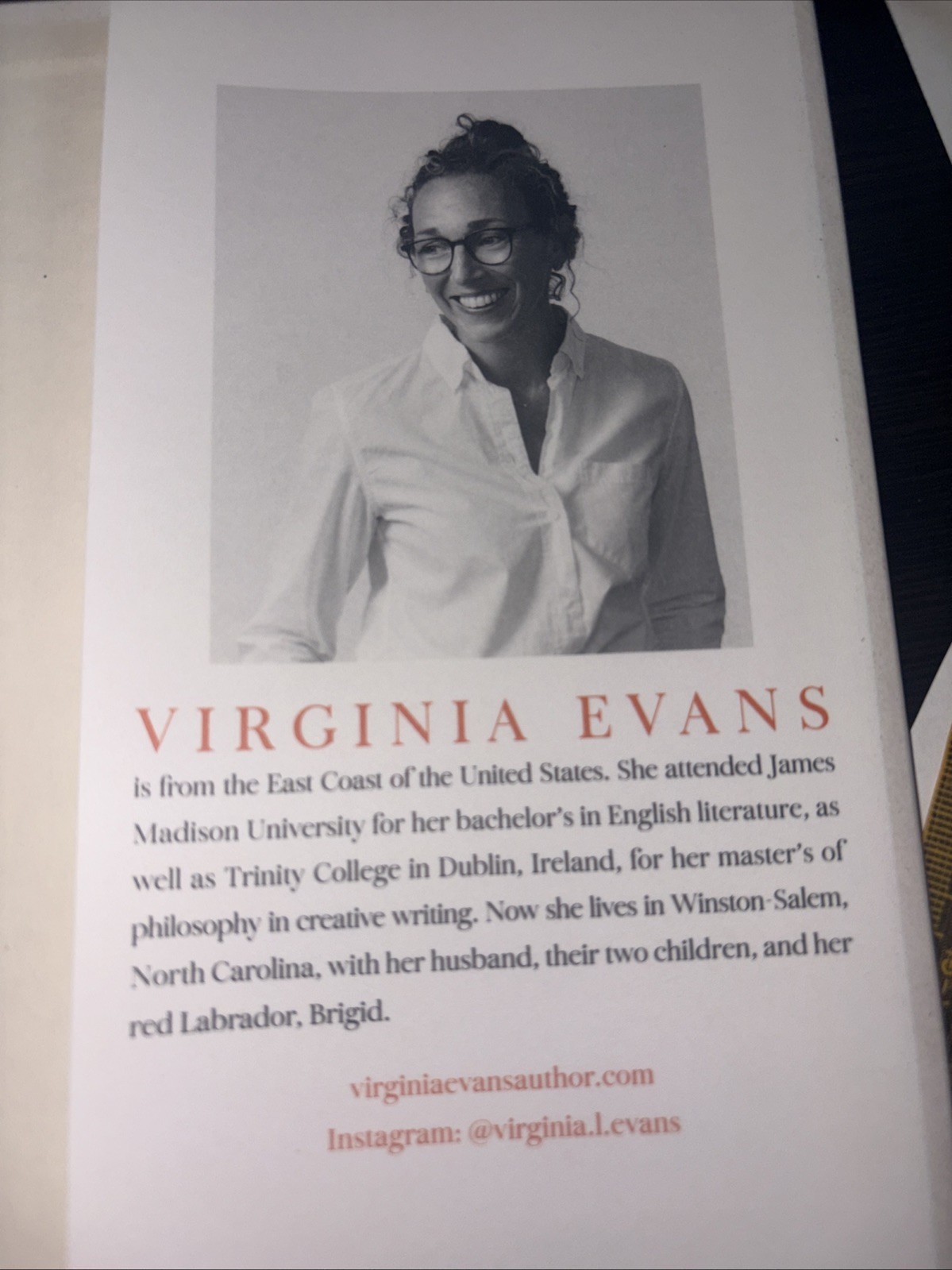 The Correspondent A Novel by Virginia Evans (0593798430) Hardcover 14th Printing