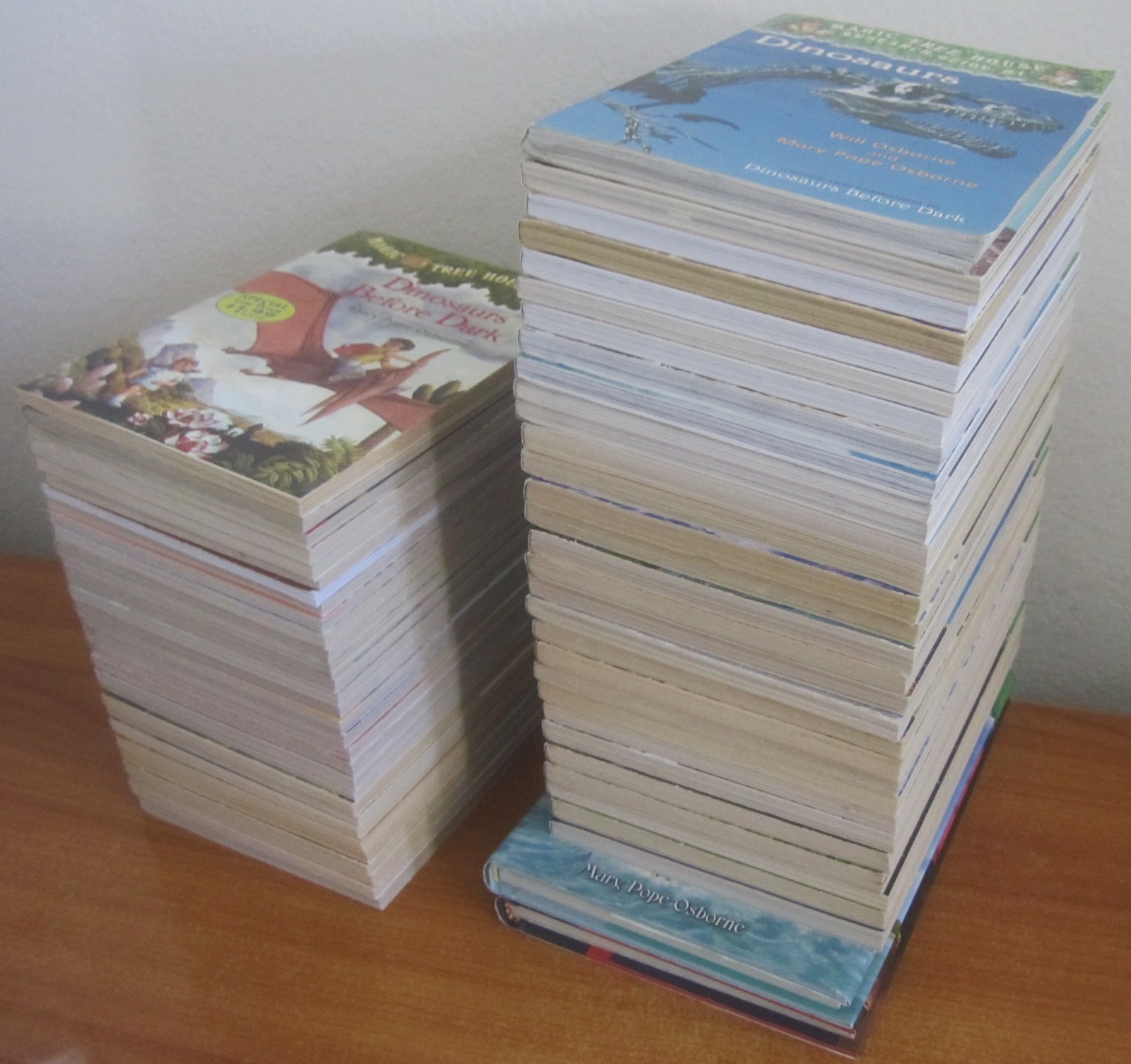 LOT OF 62 MAGIC TREE HOUSE BOOKS #1-29, 34 + MERLIN MISSIONS & RESEARCH GUIDES