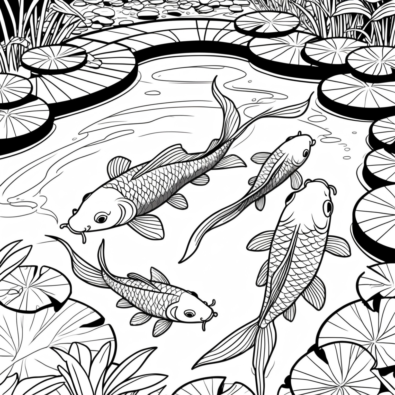 Zen Serenity: A Stress Relief Coloring Journey. Coloring Pages For Adults