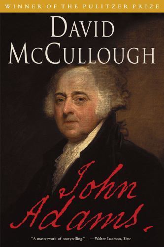 JOHN ADAMS a paperback BOOK by David McCullough FREE SHIPPING over 700 pages!!