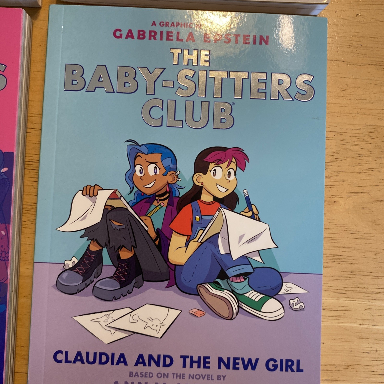 5 Lot Baby-Sitters Club 1-3 by Raina Telgemeier 8 by Gale Galligan & 9 G.Epstein