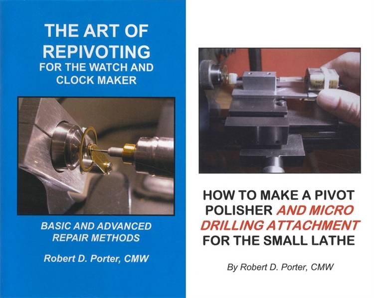 Watch & Clock Maker Repivoting Repair Guide BOOKS Pivot Polisher Micro Drilling