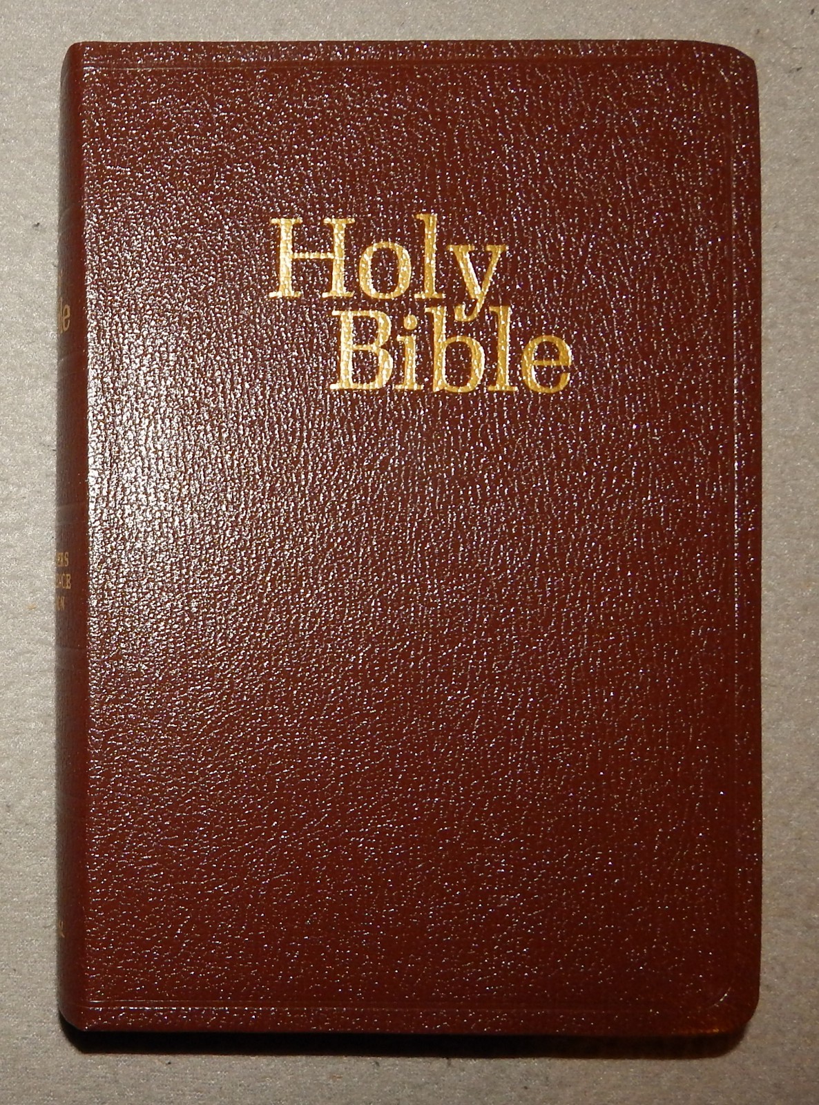 KJV Teacher’s Reference Bible by National N3202RL Brown Imitation leather – new