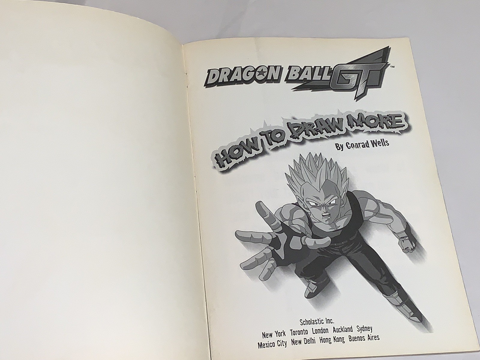Dragon Ball GT How To Draw More Conrad Wells Sonic 2005 Anime Art Book Lot