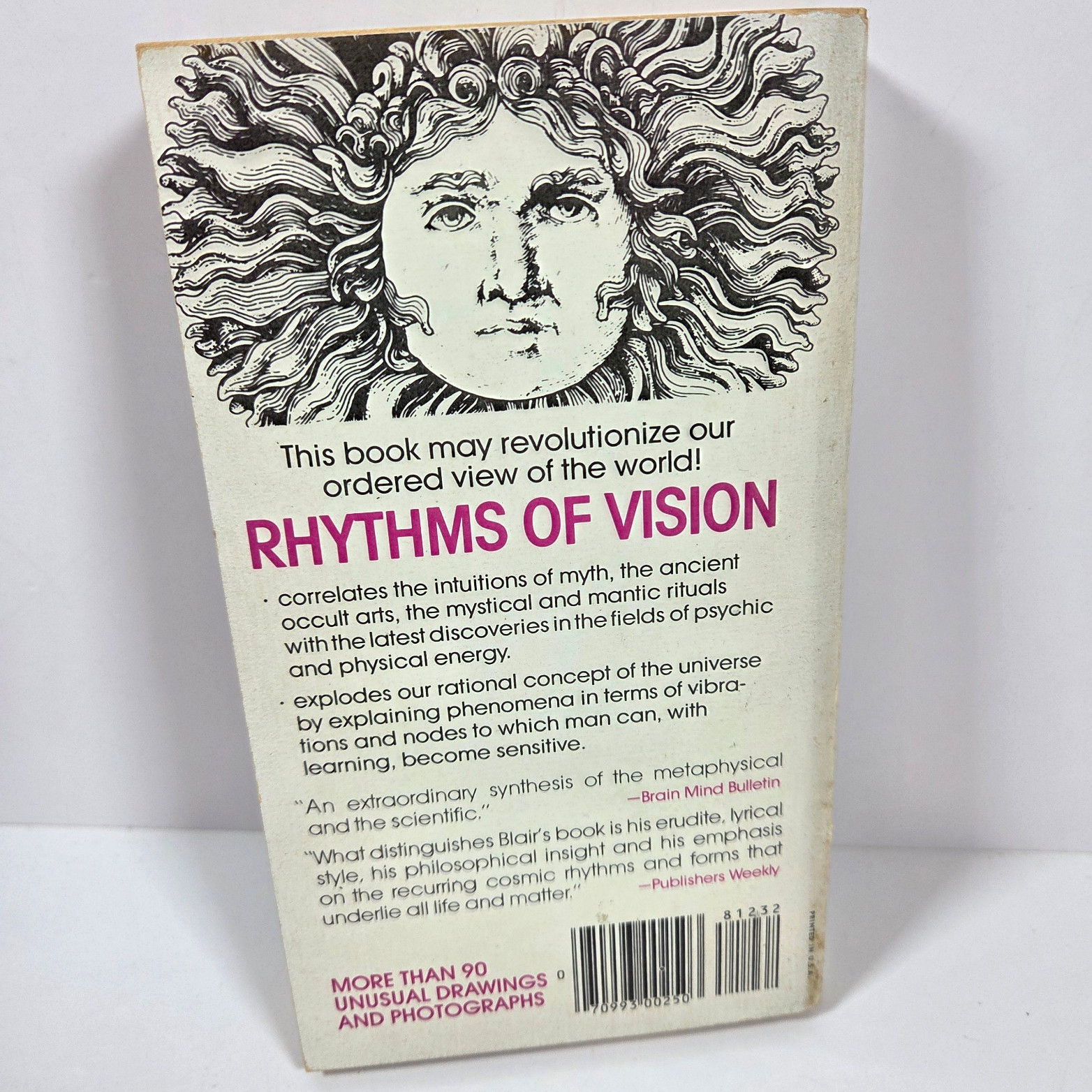 Rhythms of Vision Lawrence Blair Vtg Occult 1st PB Printing 1977 Psychic Science